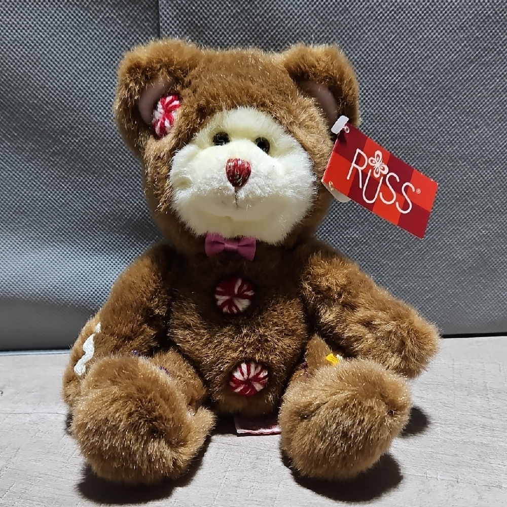 Russ Christmas Gingerbread Teddy Bear